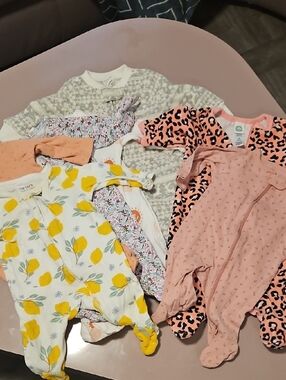 Bundle Of Baby Girl Onsies